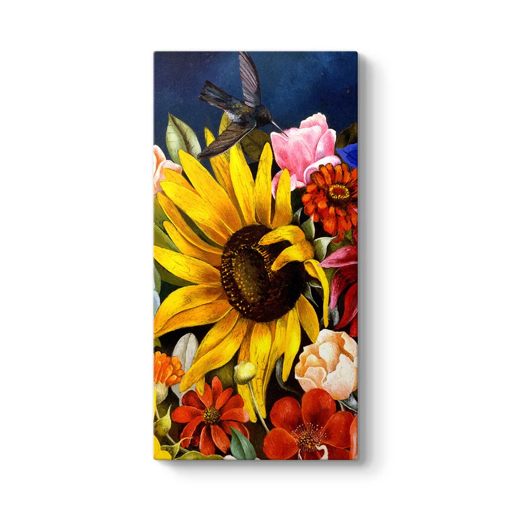 Frida Kahlo - Flower Basket Tablosu - Model 7